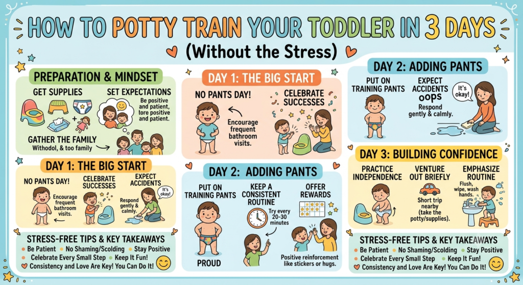 How to Potty Train Your Toddler